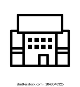 Department Store icon or logo isolated sign symbol vector illustration - high quality black style vector icons
