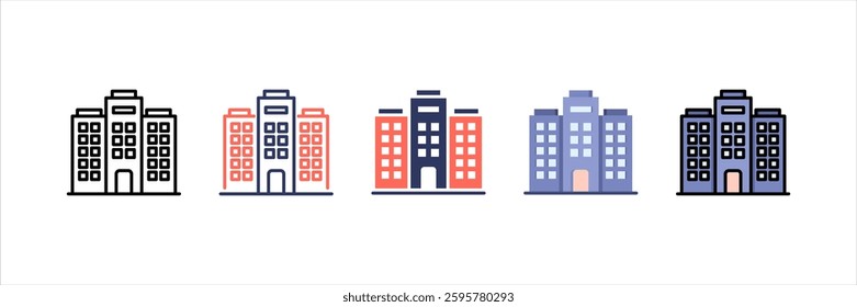 Department Store Multi Style Icon Set