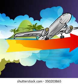 Departure arrival card