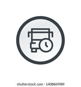 Departure Board - Vector App Icon