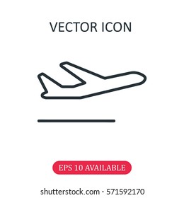 Departure Icon Vector
