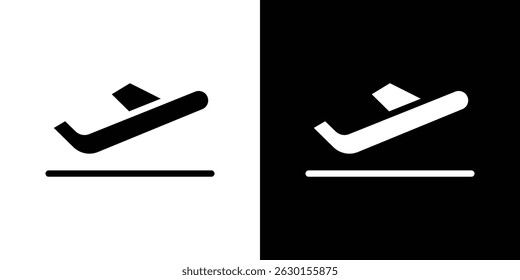 Departures icon concept, vector illustration