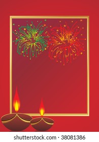 Depawali-Hintergrund