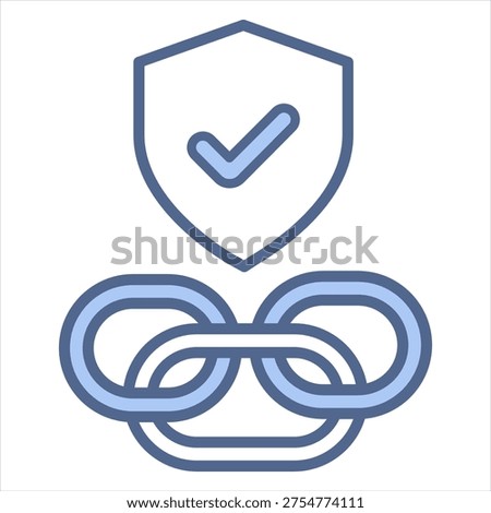 Dependability Blue Icon Style Collection