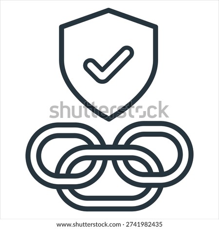 Dependability Outline Icon Style Collection