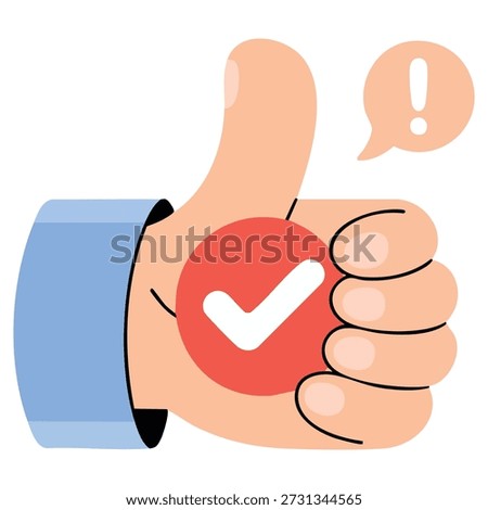 Dependability reliability concept illustration isolated vector illustration on white background