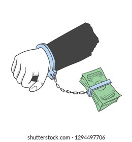 The dependence on money.