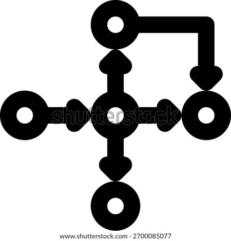 Dependencies, Dependency, Dependent Outline Icon