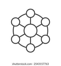 Dependency icon set. vector illustration.