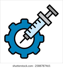 Dependency Injection Icon Element For Design