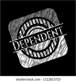  Dependent on chalkboard