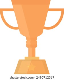 Depicting victory with digital strokes, this trophy is a symbol of tireless hard work and determination. Every detail tells the story of a struggle that ultimately bore sweet fruit.