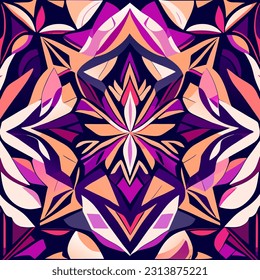 depicts an abstract pattern, an art form named Seamless with no visible seams or boundaries.