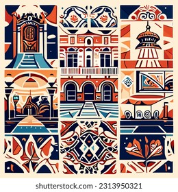 depicts an abstract pattern, an art form named Seamless with no visible seams or boundaries.