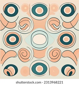 depicts an abstract pattern, an art form named Seamless with no visible seams or boundaries.