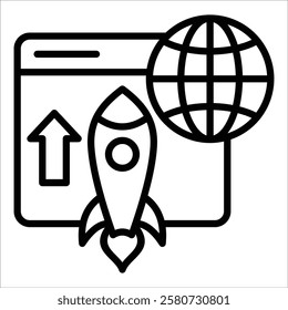 Deployment Icon Element For Design