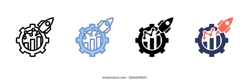 Deployment icon sheet multiple style collection