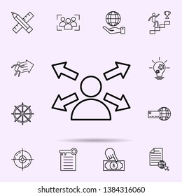 deployment icon. Universal set of web mix for website design and development, app development