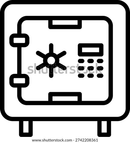 Deposit Art vector Icon Design Illustration
