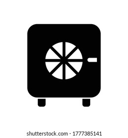 Cuadro de depósito Icono Icono Vector ilustración de diseño