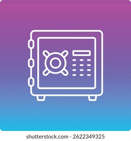 Deposit Box vector icon. Can be used for printing, mobile and web applications.