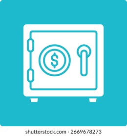 Deposit Box vector icon. Can be used for printing, mobile and web applications.