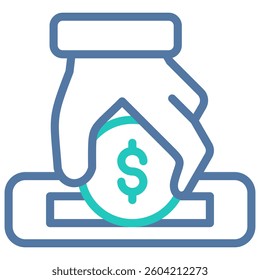 Deposit Icon Element For Design