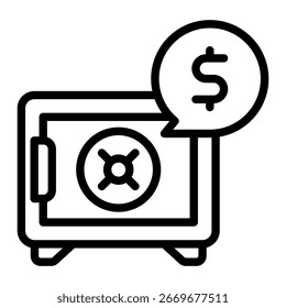 Elemento de icono de depósito para diseño