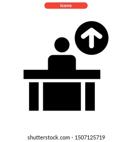 deposit icon isolated sign symbol vector illustration - high quality black style vector icons
