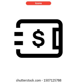 deposit icon isolated sign symbol vector illustration - high quality black style vector icons
