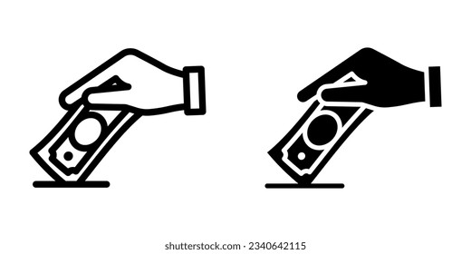 Deposit icon. sign for mobile concept and web design. vector illustration