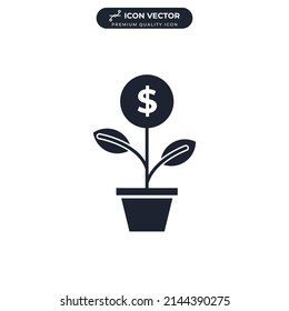 deposit icon symbol template for graphic and web design collection logo vector illustration
