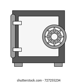 Deposit strongbox isolated