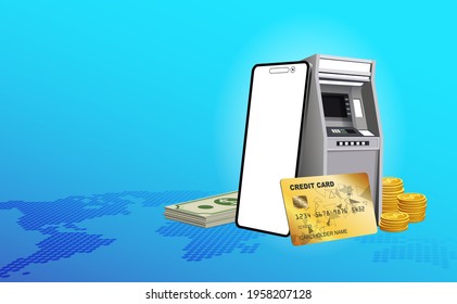 Deposit, Withdraw, Pay, Make Banking Transactions With Financial Institutions By Credit Card Or Mobile Application Any Bank Currency In The World Covering All Types Services Quickly And Sincerely.