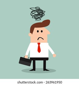 depressed Businessman