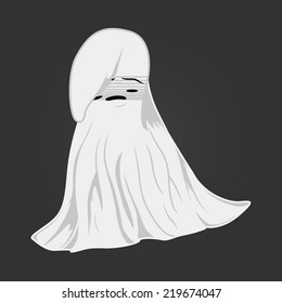 Depressed Ghost White