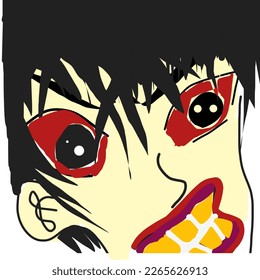 depressed person image, logo for shirt hellowen day