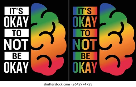 Depression awareness (Mental health awareness) design t shirt and other uses.
