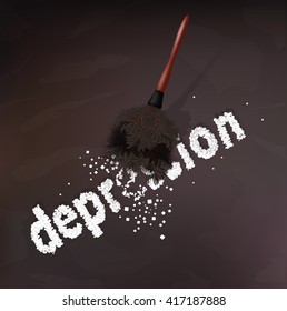 Depression, change a bad mood
