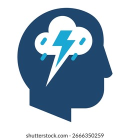 Elemento De Ícone De Depressão Para Design