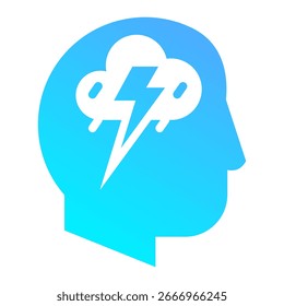 Elemento De Ícone De Depressão Para Design