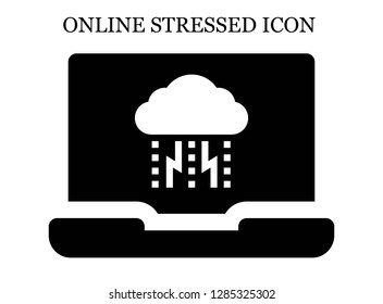 Depression search icon. Editable Depression search icon for web or mobile.