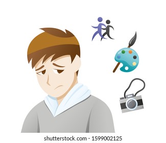 Depression symptoms loss of interest. Loss of interest in hobbies, sports and other enjoyable or pleasure things