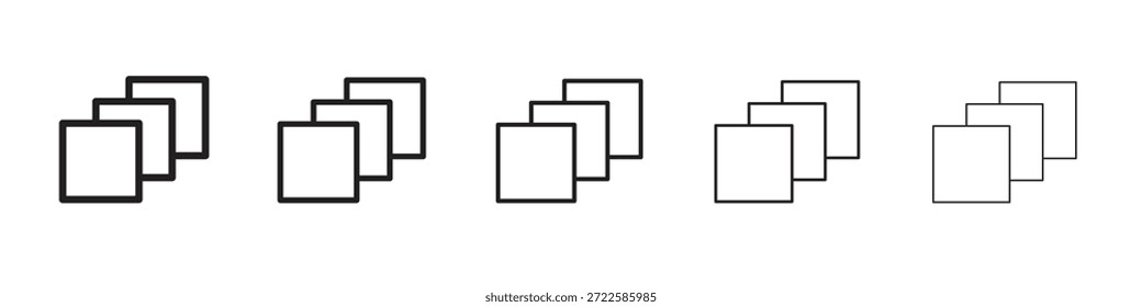 Design de ícone de percepção de profundidade, logotipo, aplicativo, IU. Ilustração vetorial, EPS