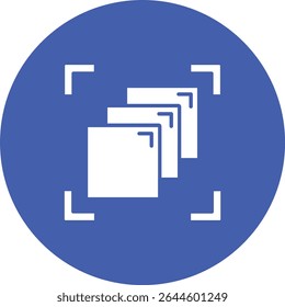 ícone de vetor Percepção de Profundidade. Pode ser usado para impressão, aplicativos móveis e da Web.