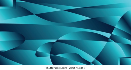 Depth style gradation abstract background with square ornament