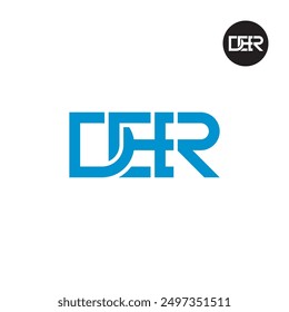 DER Logo Letter Monogram Design