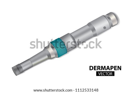 DERMAPEN. Microneedle stamping device. Collagen induction therapy