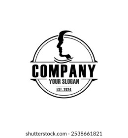 dermathology logo , hairs logo vector