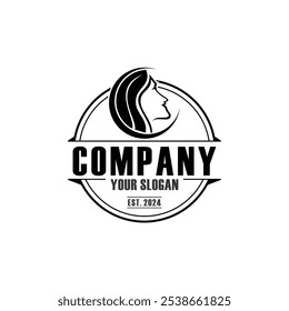 dermathology logo , hairs logo vector